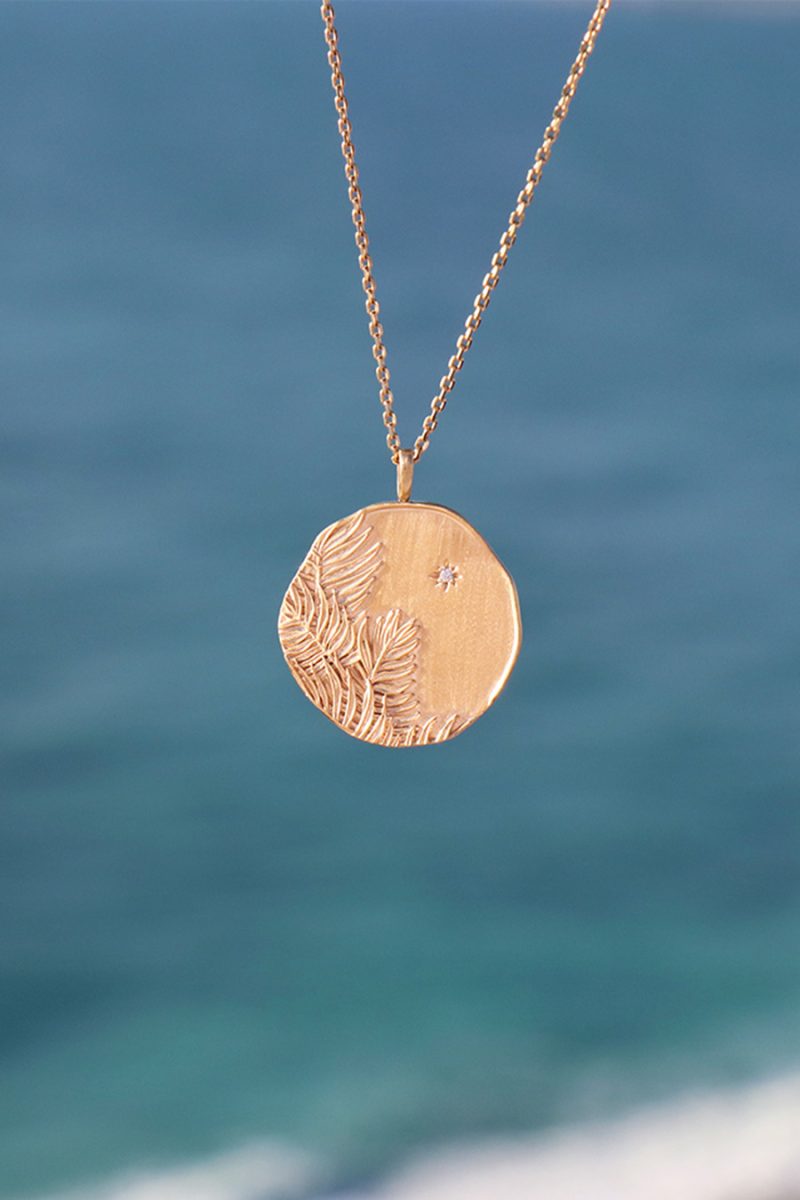 Collier médaille La solaire