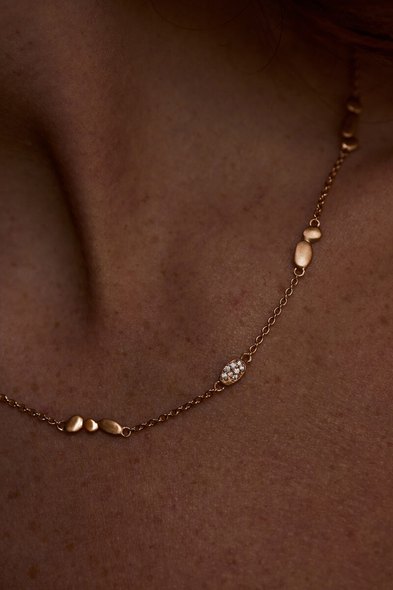 Collier galet