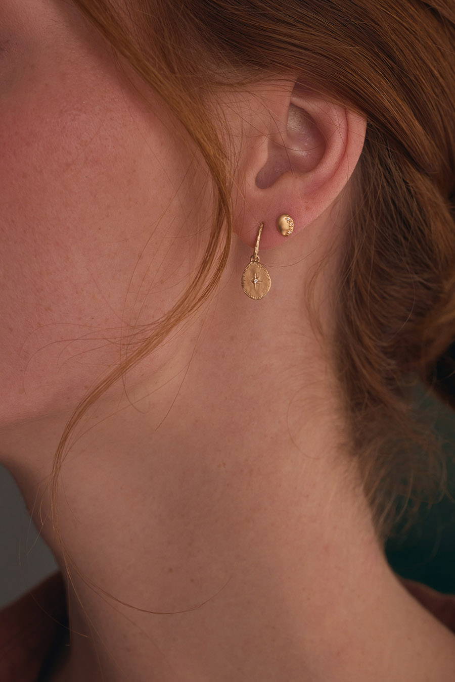 Mini boucles d’oreilles ETOILES Mini boucles d'oreilles ETOILES – Image 3