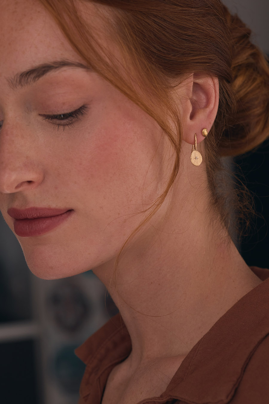 Mini boucles d’oreilles ETOILES Mini boucles d'oreilles ETOILES – Image 2