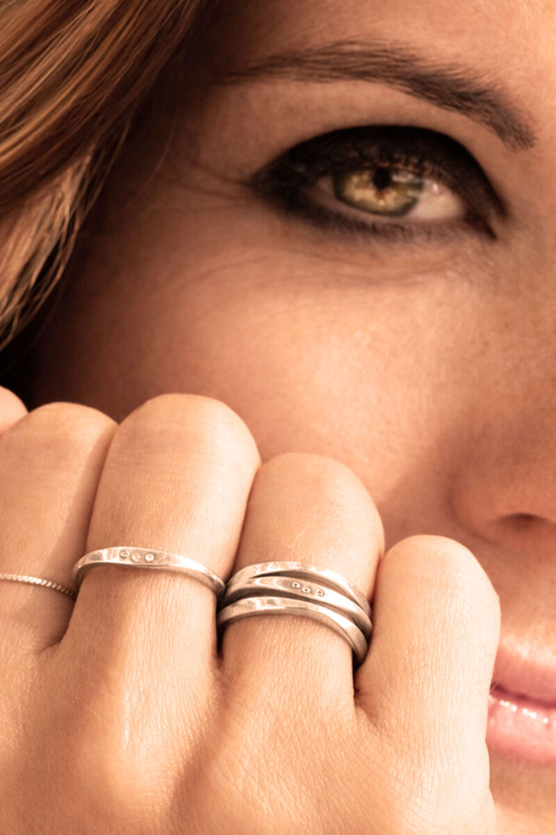 Bague Vague en argent BAGUES ARGENT