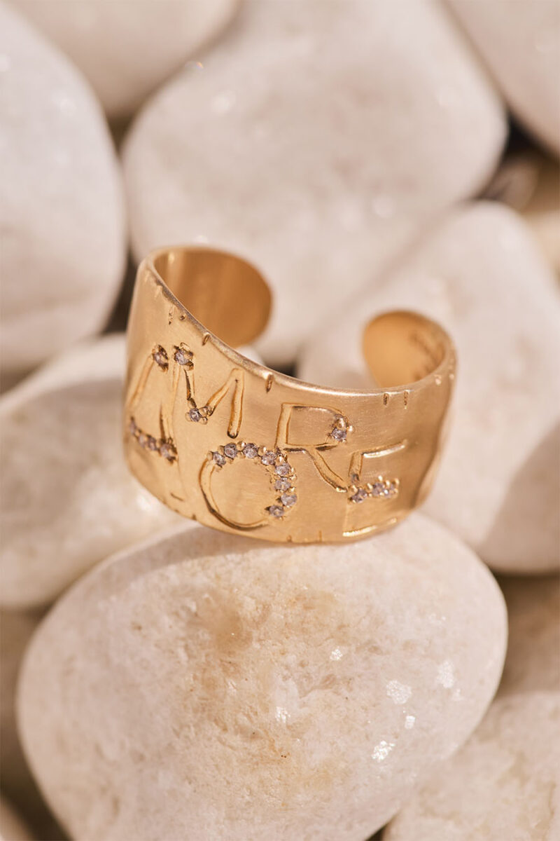 Bague amore Ylume ajustable