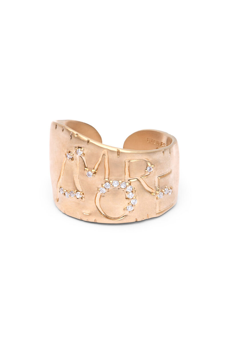 Bague Amore ajustable bague amour